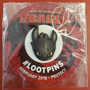 Lootpin Lootcrate How to train your dragon